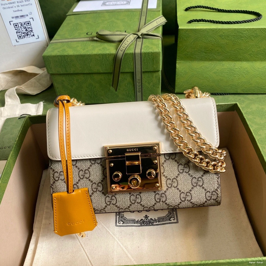 Hyper Peter GUCCI small bag padlock shoulder 0804